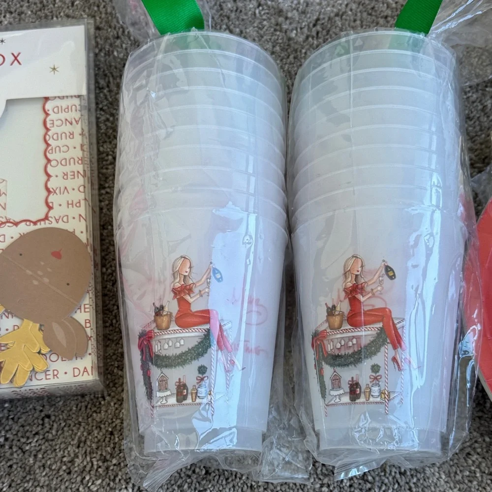 Holiday Party Plate and Napkin Kit